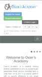 Mobile Screenshot of oslersacademy.com